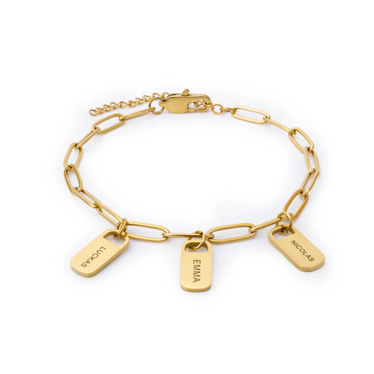 Bracelet à maillons Rory avec Pendentif Personnalisées