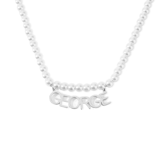 Collier Prénom Perles