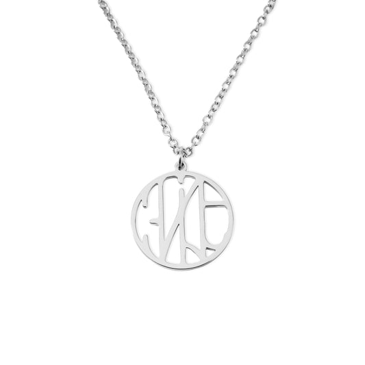 Collier Monogramme Personnalisé