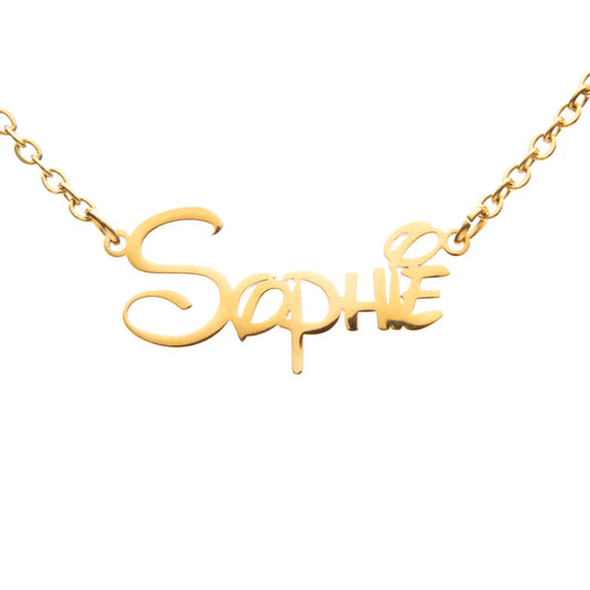 Collier Personnalisé Lettres Disney
