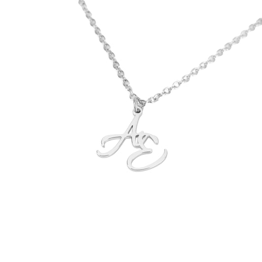 Collier Personnalisé avec Deux Initiales