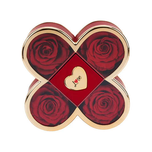 Coffret Trèfle Rose Éternelle