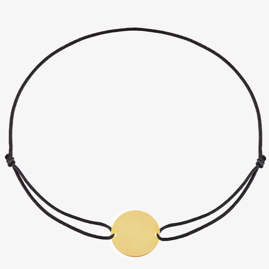 Bracelet Cordon Médaille à Personnaliser