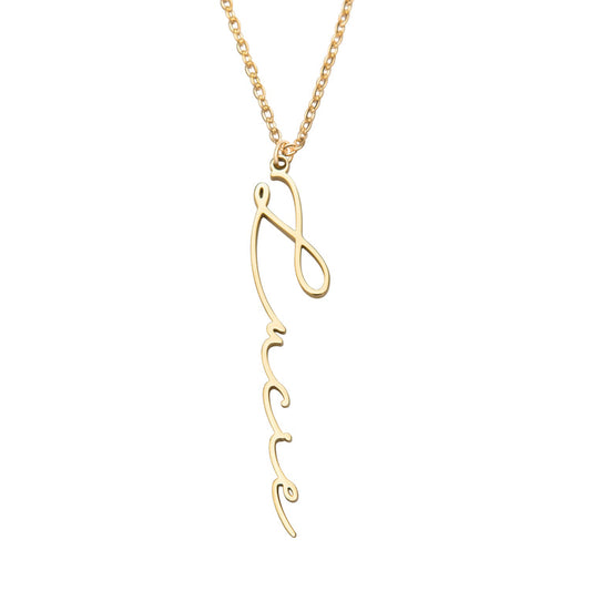 Collier Signature Personnalisé