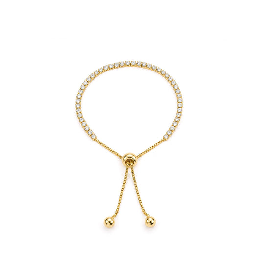Bracelet avec zircone cubique