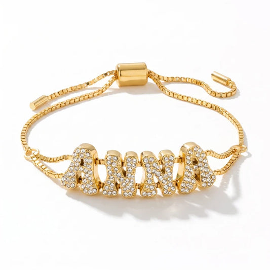 Bracelet de Lettres Bulle