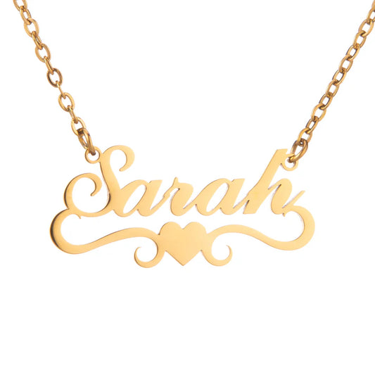 Collier Personnalisé avec Cœur
