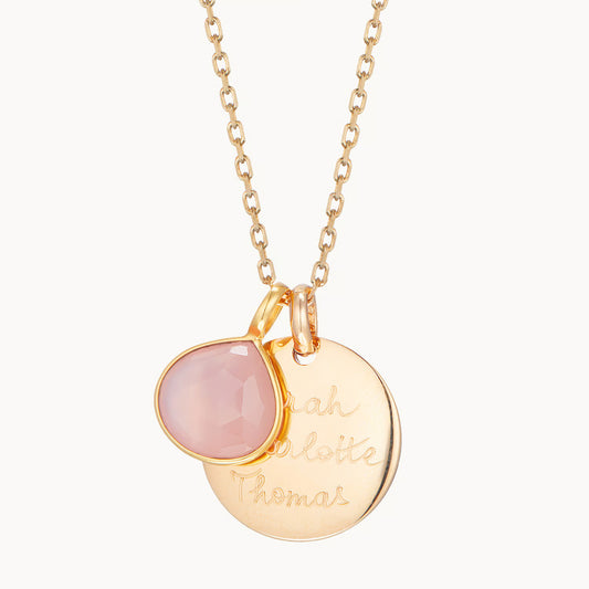 Collier personnalisé Pierre fine