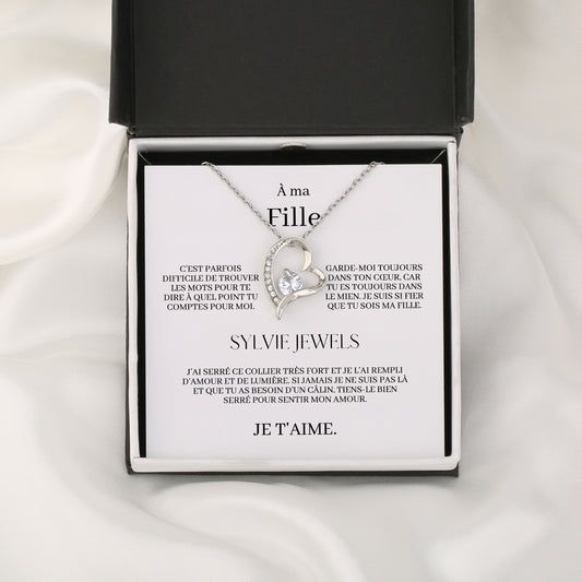 Coffret Collier "À ma fille"